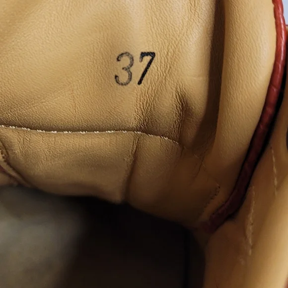 Hogan Interactive Red Sneakers Women's EU 37 US 6.5 - Picture 9 of 12